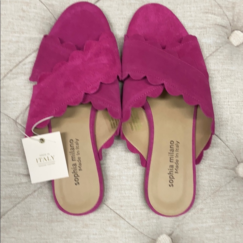 Pink sandals